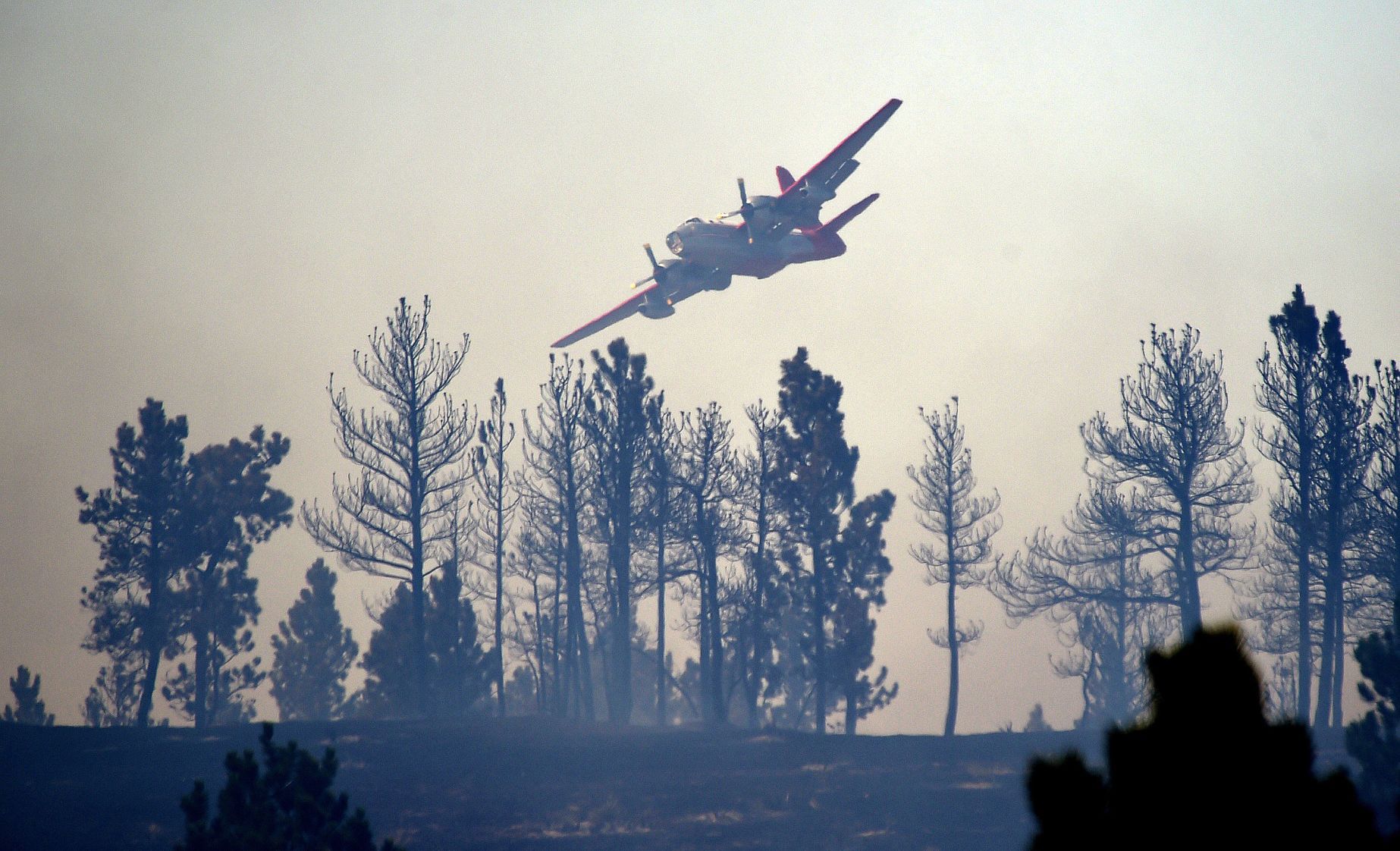 Bull Mountain fire tanker